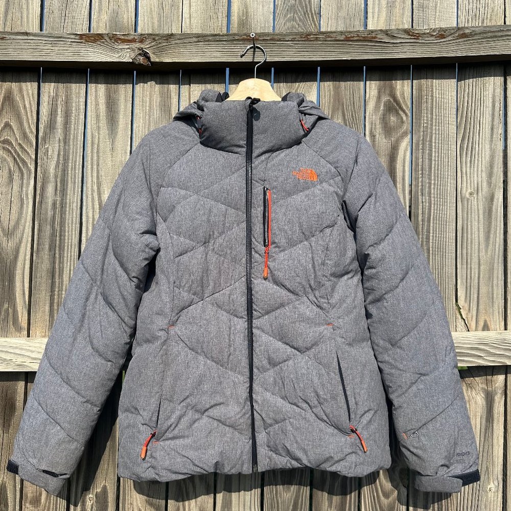 The North Face Women's Jacket Medium Insulated 600 Winter Snow Gray